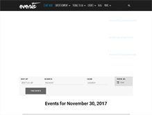 Tablet Screenshot of alanyaevents.com